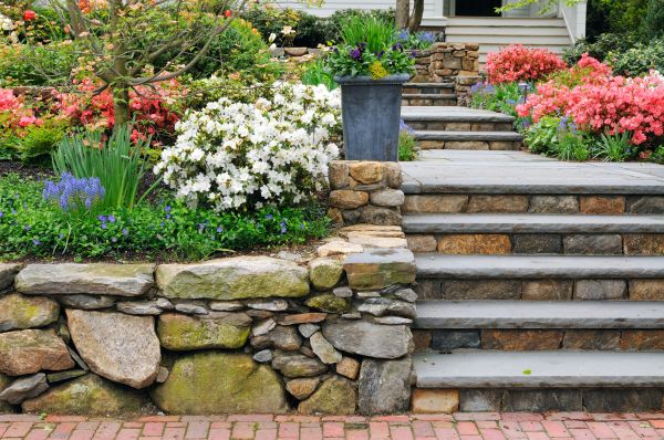 Stone Stairs Repair in Pocatello