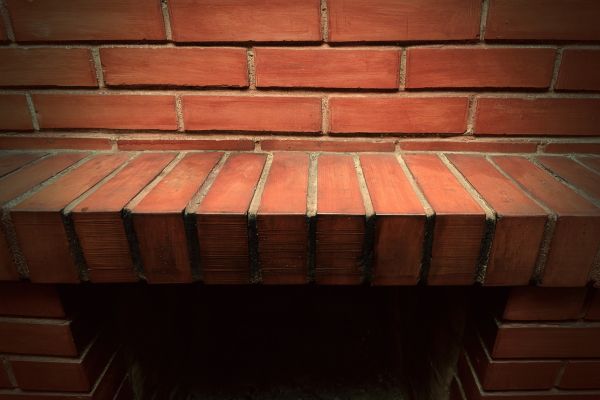 Brick Mantel Installation in Pocatello