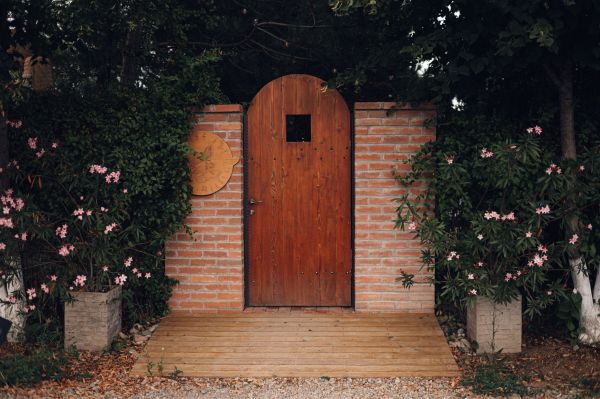 Brick Front Entrance Repair in Pocatello