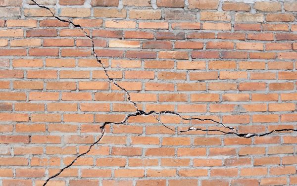 Cracked Brick Repair in Pocatello